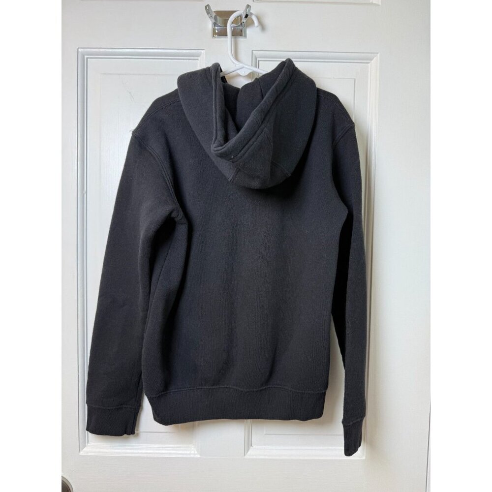 Adidas Youth Pullover Hoodie Black Hoodie Sweatshirt Size S Age 9-10 - Picture 3 of 10